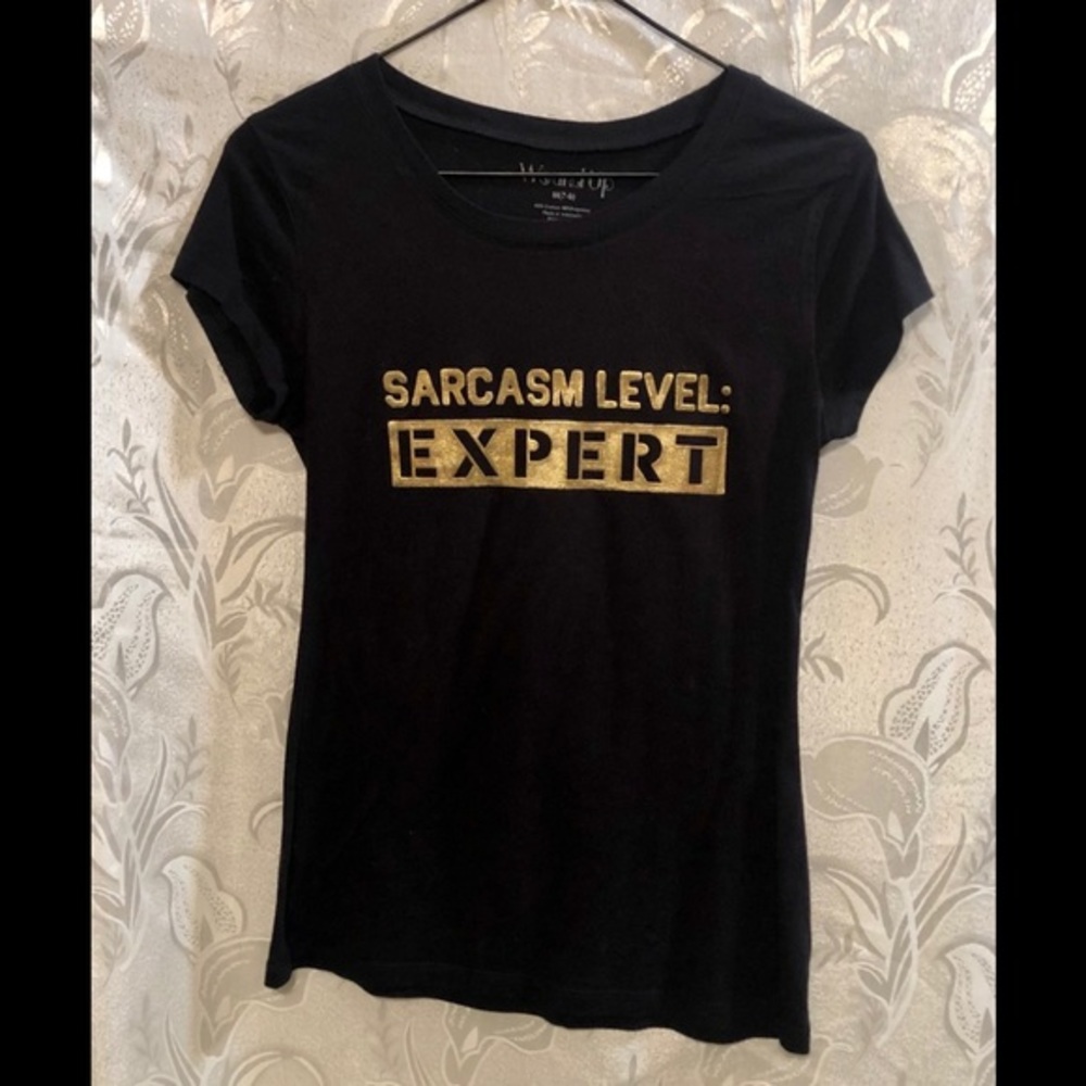 Wound Up Black Graphic Tee